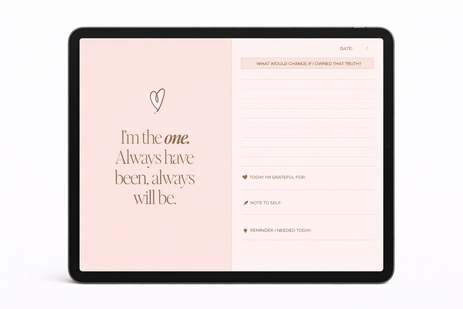 Remember Who the F*ck You Are | 90 Day Affirmation Journal (E BOOK)